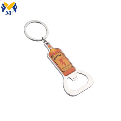 Custom Personalized Beer Bottle Opener Keychain