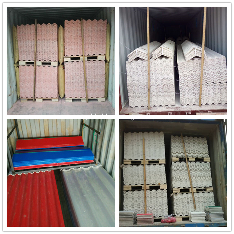 MGO Anti-corosion Insulated Fireproof  Roofing Tile