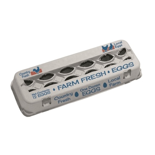 Durable 12-Egg Container with Visibility Feature