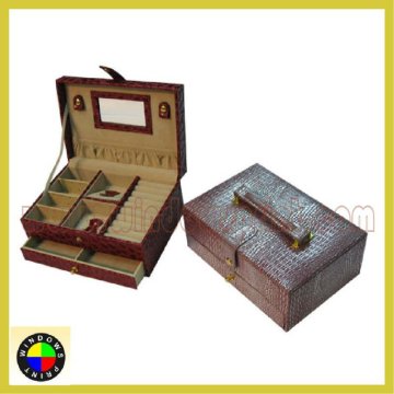 PU leather jewelry box