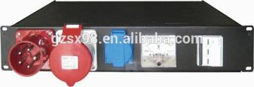 32A 5pin power input electrical meter box