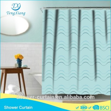 Polyester Fabric Six Colors Shower Curtain