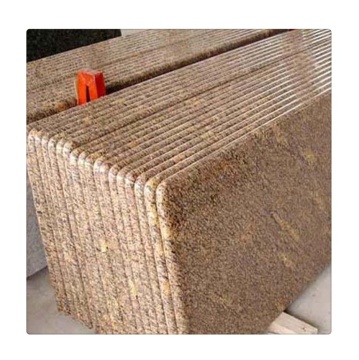 Juparana California Yellow Granite Bullnose Edges Kitchen Countertops