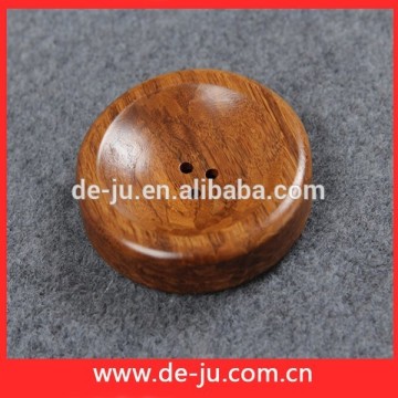 Polished Round Button Cup Mat Bamboo Items