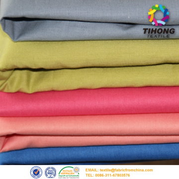 Plain poplin lining polyester cotton fabric price