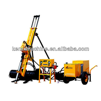 Mobile oil well drilling rigs HQJ100 made in china