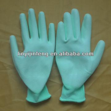 Working PU Gloves/PU Coated Gloves/Nylon PU Gloves with good price