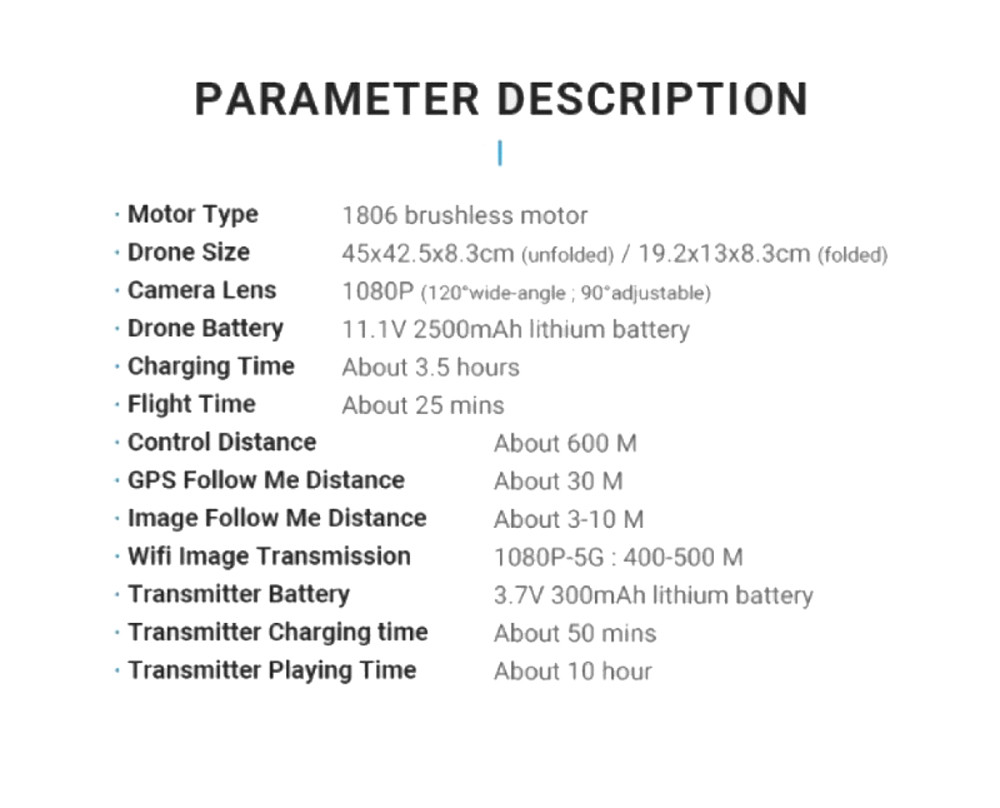 SJRC F11 GPS 5G Wifi FPV With 1080P Camera 25mins Flight Time Brushless Selfie RC Drone Quadcopter