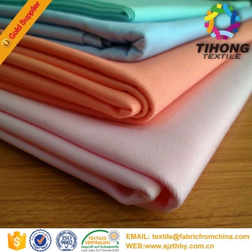 dyeing 100% cotton twill fabric for girl dress