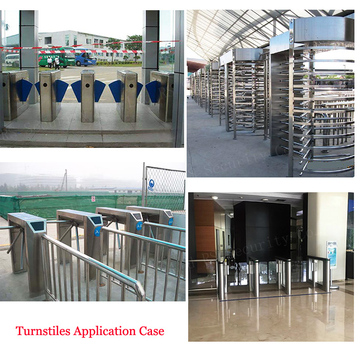 Pedestrian Barrier Gate Turnstiles