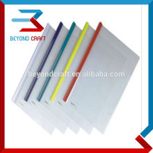 A4 poly PP report cover folders slide bar files folders
