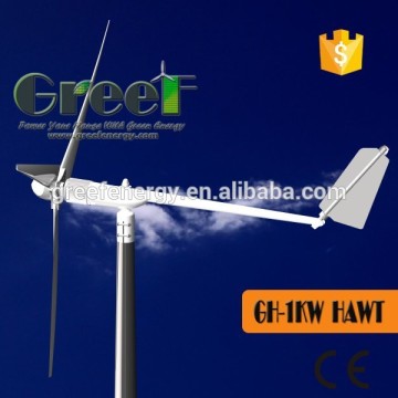 1000w wind Turbine wind power generator 1kw for home use