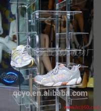 customized acrylic nike shoe rack china supplier