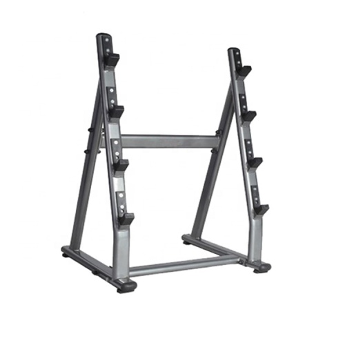 Gym equipment fitness barbell storage rack vertical stand