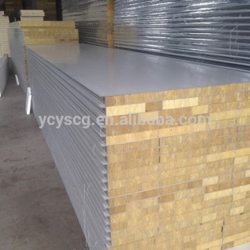 Factory price rockwool sandwich panel/fireproof rockwool insulation panel