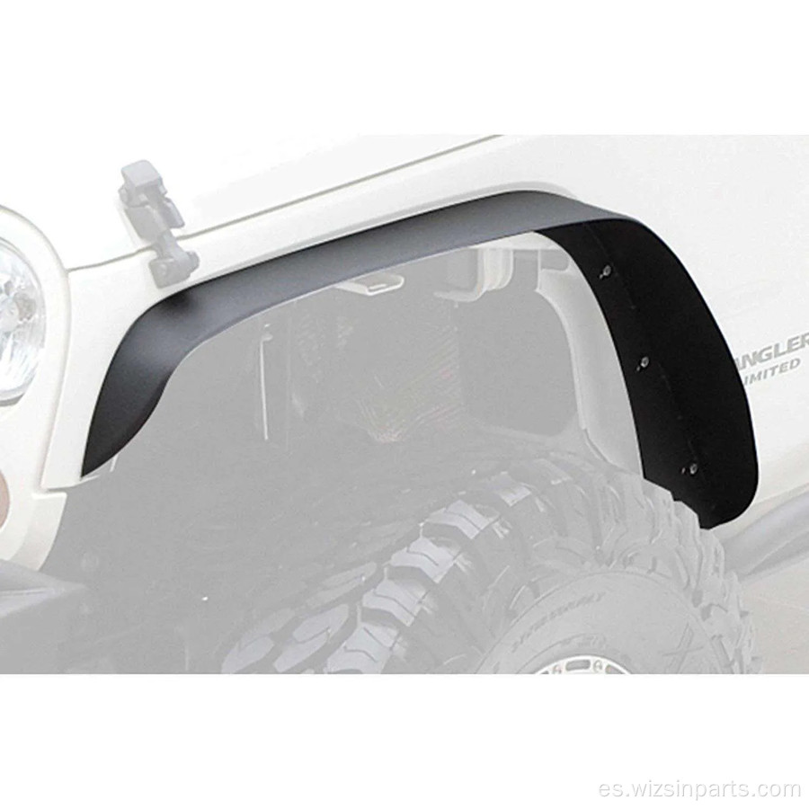 Fender plano bengalas delanteros trasero Jeep Wrangler JK