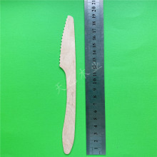 Disposable wooden cultery set wooden knife 192mm