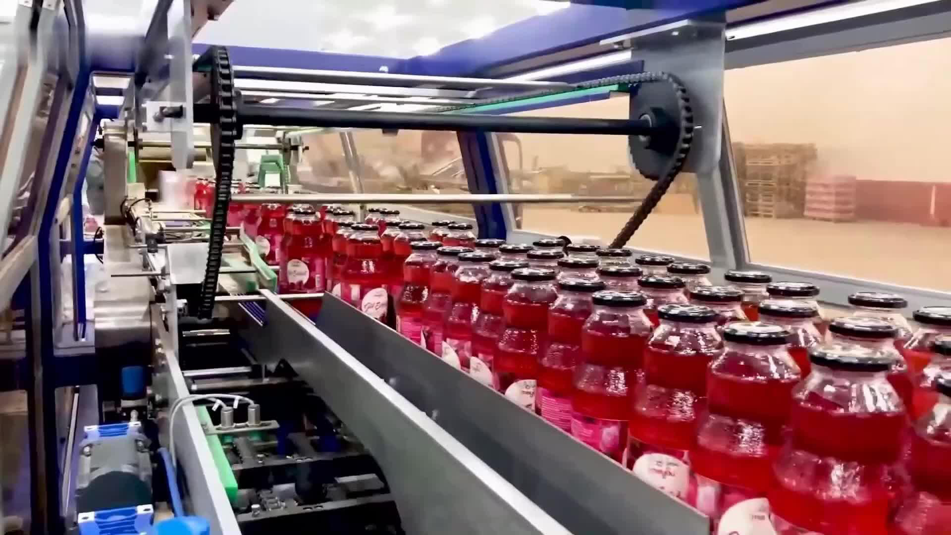 บรรจุขวดแก้ว Glass bottle filling