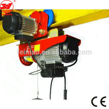 Crane Lifting PA Wire Rope Electric Hoist, Mini Electric Crane 100kg electric trolley hoist crane/winch