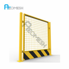 AEOMESH Guangzhou Factory Construction: Deep Foundation Pit Safety Isolation and Security Fencing