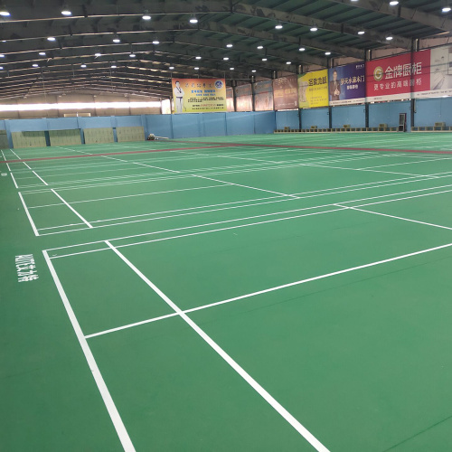 Badmintonplatz professioneller PVC-Sportboden