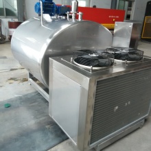 Stainless steel milk cooling storage tank fruit juice cooling mixing processing tank for sale