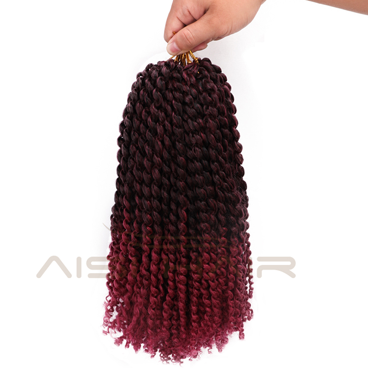 Aisi Hair Wholesale Manufacturer Crochet Braid Box Braids Marley Passion Twist Loose Wave Pre Stretched Synthetic Braiding Hair