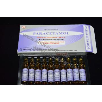 Inyección de paracetamol