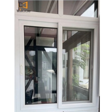 High-Quality Customized Tego Vinyl Double Glazed UPVC Sliding Windows