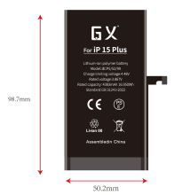 GX for Apple 15Plus with standard capacity battery