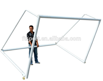 All aluminum futsal soccer goal/Mini soccer goal/football goal for sale with wheel and nets(EN748/BS8462)