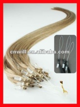 european micro ring loop hair extensions micro bead human hair extensions brazilian micro ring hair extensions