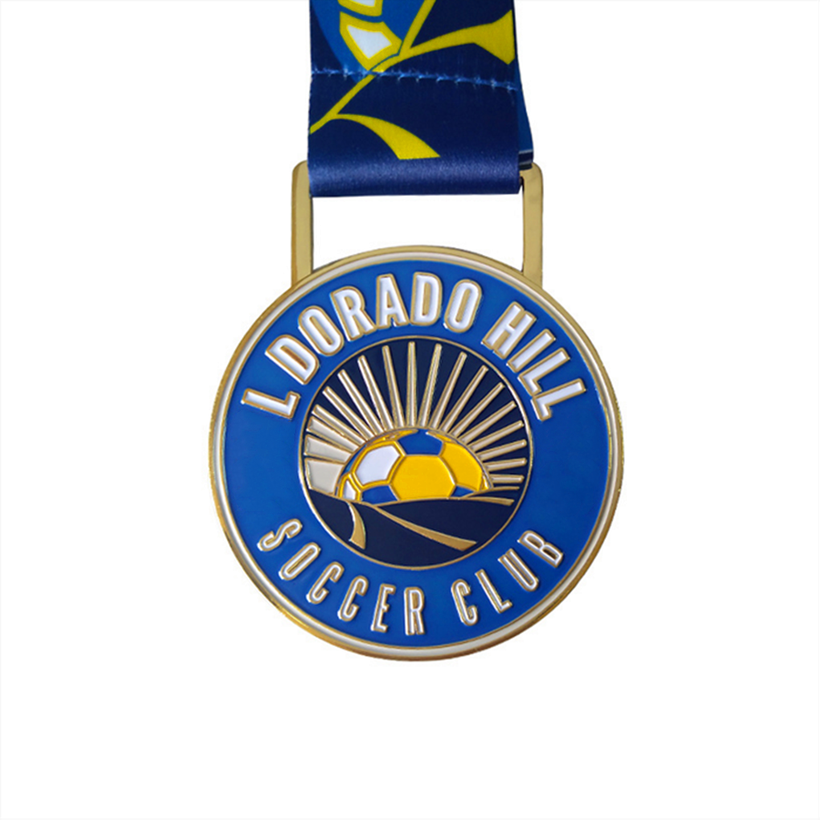 Custom Soccer Club Medal