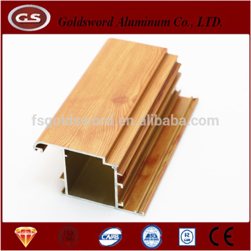 very cheap aluminum profile for wooden window