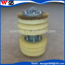 pipe pig cleaning the oil / natural, straight type PU cleaning pig