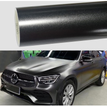 Metallic Diamant Mattgraues Auto Wrap Vinyl