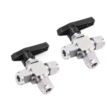 Threaded air source ball valve