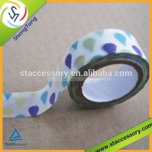 Good price Over 200 patterns quality washi tape DIY rice paper tape no residue masking tape