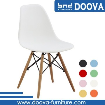 wholesale armless white plastic chair