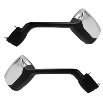 Chrome Hood Mirror for Kenworth T680 and Peterbilt 579/587 Trucks - Left and Right Side