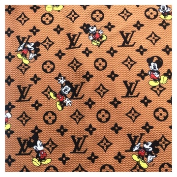 Mickey Mouse Cartoon Bullet Liverpool Head Bows Fabric