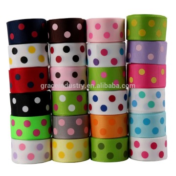 Dot Printed Ribbon Printed Grosgrain Ribbon Polka Dot Grosgrain Ribbon