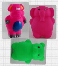 Pet Dog Variety Vinyl Animal Shape Toys