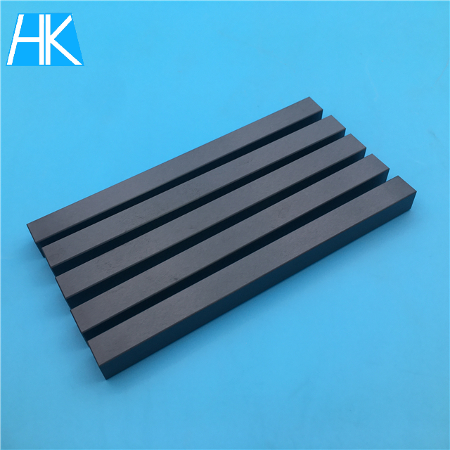 تم تلطيخ SI3N4 Ceramic Square Rod Brick Block