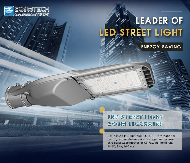 5 Years Warranty   ENEC Listed 38W Street LED Lamp