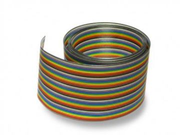China 20 pin flat ribbon cable,10 pin flat ribbon cable,26awg flat ribbon cable