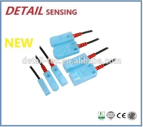 F3N Series Small Rectangle Proximity Sensors, IP 67, Dual LED, Can Be Customized 5VDC Inductance Proximity Switch