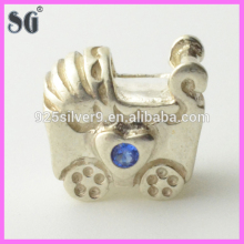 sapphire glass prices 925 authentic silver charm colourful zircon sterling silver bead fits european bracelet