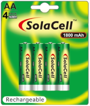 AA 1.2V rechargeable battery