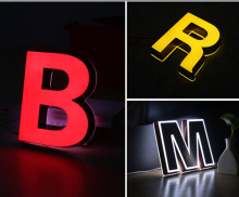 Plastic Letters for Outdoor Signs Lighted Sign Letters